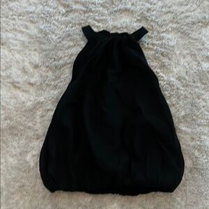 Express NWOT Elegant Black Halter bubble top.  XS